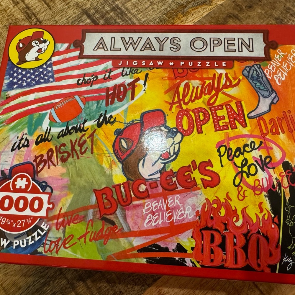 Buc-ee's Always Open Jigsaw Puzzle